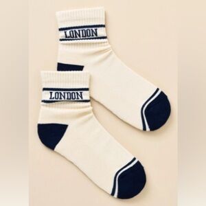 Daily Practice Anthropologie City Socks London , NWT